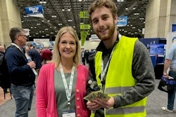 Brenden Jeffrey with BDI in North Kansas City, Missouri, wins the $100 prize. Photo: Lisa Cleaver