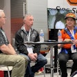 Butch Hendrix, Jason Maddux and Dr. Carol Jones discuss safety preparedness during GEAPS Exchange 2023. Photo: Lisa Cleaver