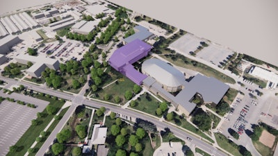 Proposed Global Center for Grain and Food Innovation at Kansas State University. Courtesy of KSU