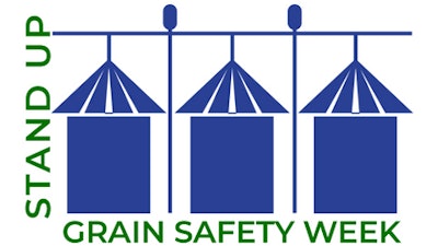 Stand up 4 grain safety LOGO