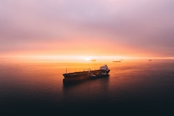 Cargo Ships In Water