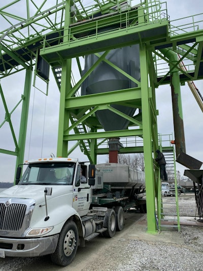 Growmark Discharge Area