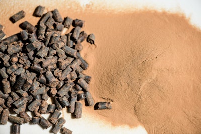 Uniprotein pellets and powder