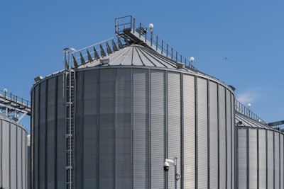 Grain Elevator With Blue Sky Deyanarobova Bigstock