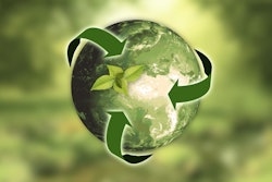 Green Earth With Plant