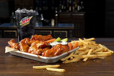 Buffalo Wild Wings And Mountain Dew