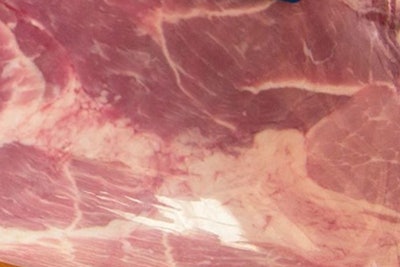 猪肉臀部剪裁