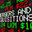 Merger Acquisition Stocks Iqoncept Bigstock