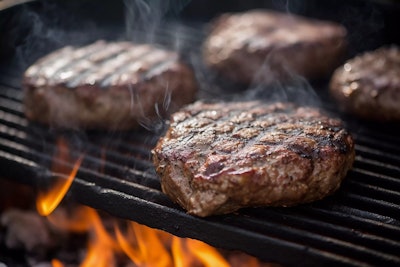 Steak Meat Hamburgers On Grill Secoura Pixabay