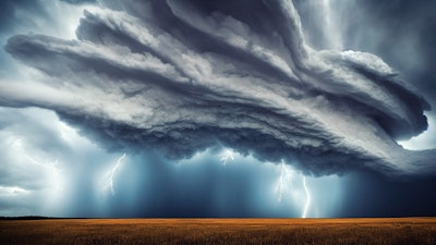 Thunderstorm Over Wheat Field Jplenio Pixabay com