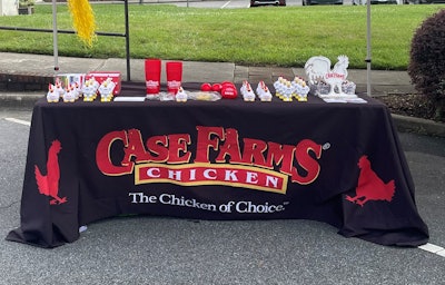 Case Farms Booth