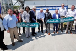 Federal, state and local officials joined DeLong Co. representatives to celebrate the grand opening of DeLong's Agricultural Maritime Export Facility located at Port Milwaukee.