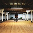 Malting floor at Crisp Malt facility in the UK.
