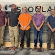 Members of Scoular’s Elevation Training Program's FY24 class, left to right: John Carter, Juston McGaffey, Isaiah Braden, Houston Durham and Larry Balandran.