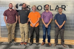 Members of Scoular’s Elevation Training Program's FY24 class, left to right: John Carter, Juston McGaffey, Isaiah Braden, Houston Durham and Larry Balandran.