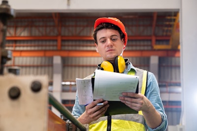 Feed Mill Safety Worker