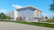 Rendering of the K-State Global Center for Grain and Food Innovation.
