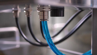 In a wet CIP process, the system is flooded with water, flushed, rinsed, cleansed and thoroughly sanitized.