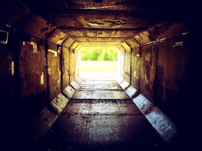 Confined Tunnel Looking Out