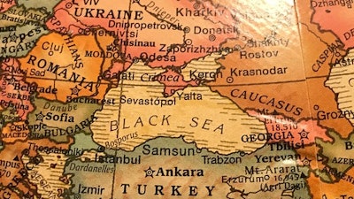 Globe Highlighting Black Sea Tetracarbon Pixabay