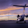 Plane On Jetway Purple Sky Kim R Hunter Pixabay