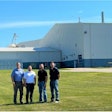 Left to right: Jason Gregory, VP of new product commercialization & industrial starch; Kevin Gaede, VP of finance; Jimmy Kent, president of GPC; Brian Peters, Sr. VP of operations.