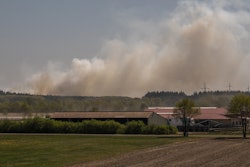 Smoke Over Fields