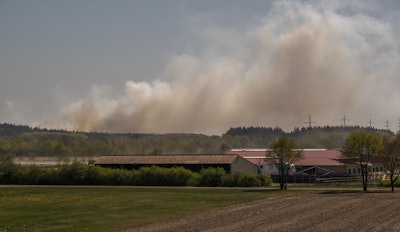 Smoke Over Fields