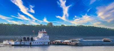 Towboat Barge Mississippi River Pixabay