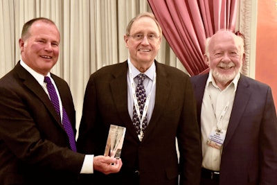 From left to right: Brian Doyle, King Milling, NAMA Honorary Member Awardee Skip Myers, Rick Siemer, Siemer Milling