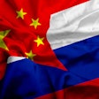 China Russia Flags Bluebeat76 Bigstock