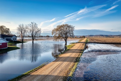 Flooded Farm Fields