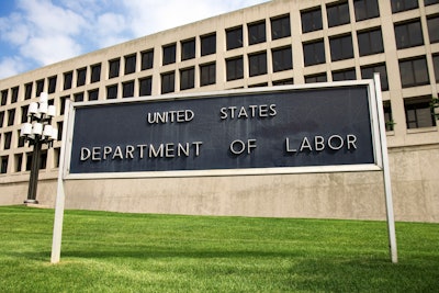 Sign Outside Department Of Labor Building Washington Dc 2279050