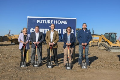 CVA broke ground at its new Courtland Hub Facility site on November 10.