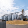 Grain Pile Elevator Silos