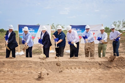 From Left to Right: Adam Gonzalez, CEO, COSTEP; Zaur Kafkas, CEO, Westa Inc; William Dietrich, Interim Director and CEO, Port of Brownsville; Esteban Guerra, Chairman, Brownsville Navigation District; Ralph Cowen, Vice-Chairman, Brownsville Navigation District; John Reed, Commissioner, Brownsville Navigation District; Sergio Tito Lopez, Commissioner, Brownsville Navigation District; and John Wood, Secretary, Brownsville Navigation District.