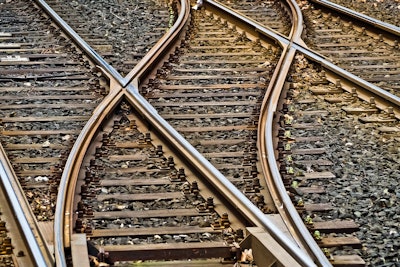Railroad Track Crossing Pixabay