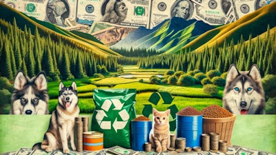Dall·e 2024 05 21 06 51 15 A Cyberpunk Cgi Image Of An Anthropomorphic Dog Sitting At A Bank Of Computer Screens In A Dystopian Future The Dog Is Wearing Futuristic Clothing An