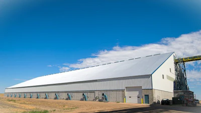 A 13,750-ton fertilizer plant and agronomy service center.