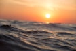 Ocean Waves Sunset