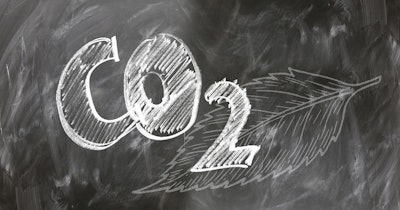 Co2 Sustainability Blackboard