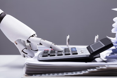 Robotic Hand Calculating