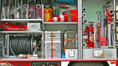 Fire Fighters Gear Truck
