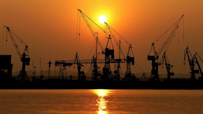 Sunset Port Exports Pixabay