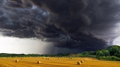 Storm Over Farm