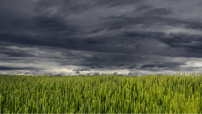 Clouds Over Wheat Feild Pixabay
