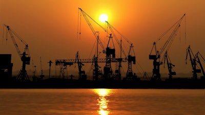 Sunset Port Exports Pixabay