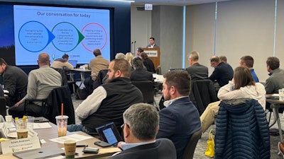 U.S. Grains Council (USGC) staff traveled to Chicago last week for the 1st Corn Sustainability Strategy Session, jointly held by the Council and the National Corn Growers Association. Pictured, USGC Director of Global Sustainability Carlos Suárez discusses the Council’s Corn Sustainability Assurance Protocol (CSAP) and accompanying Sustainable Corn Export (SCE) platform.
