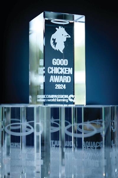 All recipients of this year’s Good Chicken Awards were from the U.S.