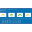 A typical summary screen for a mill with four pellet lines is shown below: